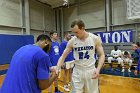 MBBall vs Emmanuel  Wheaton College Men's Basketball vs Emmanuel College. - Photo By: KEITH NORDSTROM : Wheaton, basketball, team photo, MBBall2019